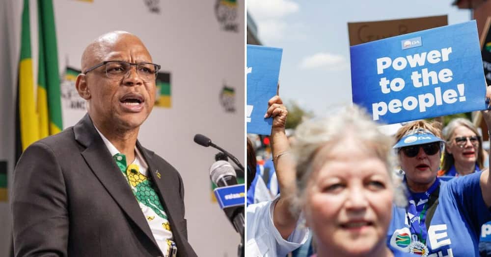 ANC Spokesperson Pule Mabe Slammed the DA for marching to Luthuli House