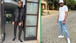 Kaizer Chiefs' Itu Khune's stylish dinner date look wows fans, SA hypes the soccer star: "Captain my captain"