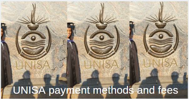 UNISA payment methods and fees