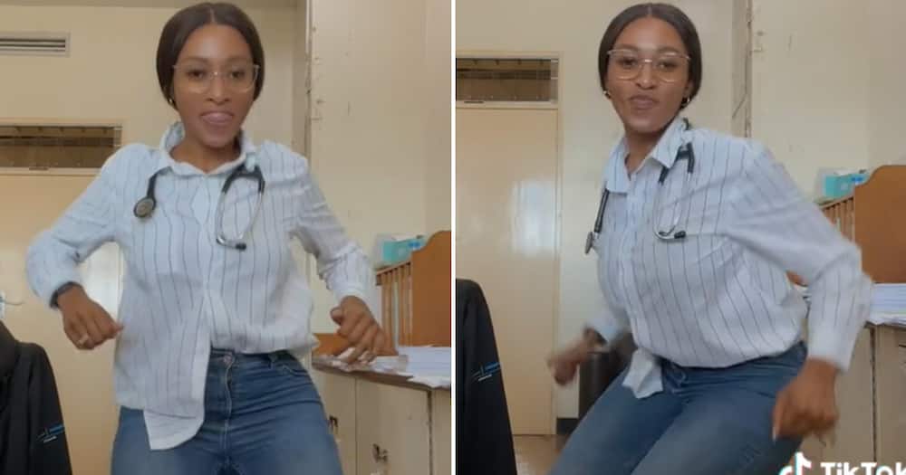 A medical doctor dancing her heart out had TikTok users impressed