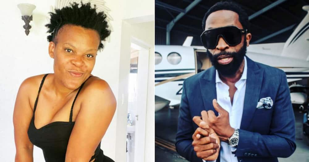 Zodwa Wabantu congratulates DJ Sbu on breaking a world record