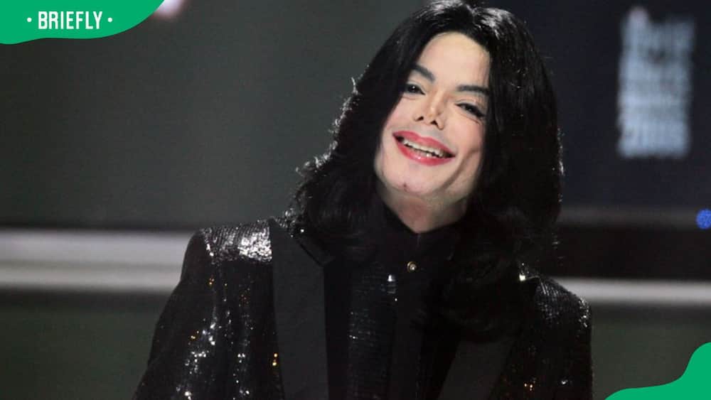 Singer Michael Jackson during the 2006 World Music Awards at Earls Court