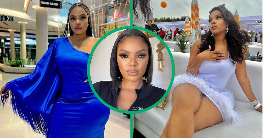Londie London shows off her new bae.