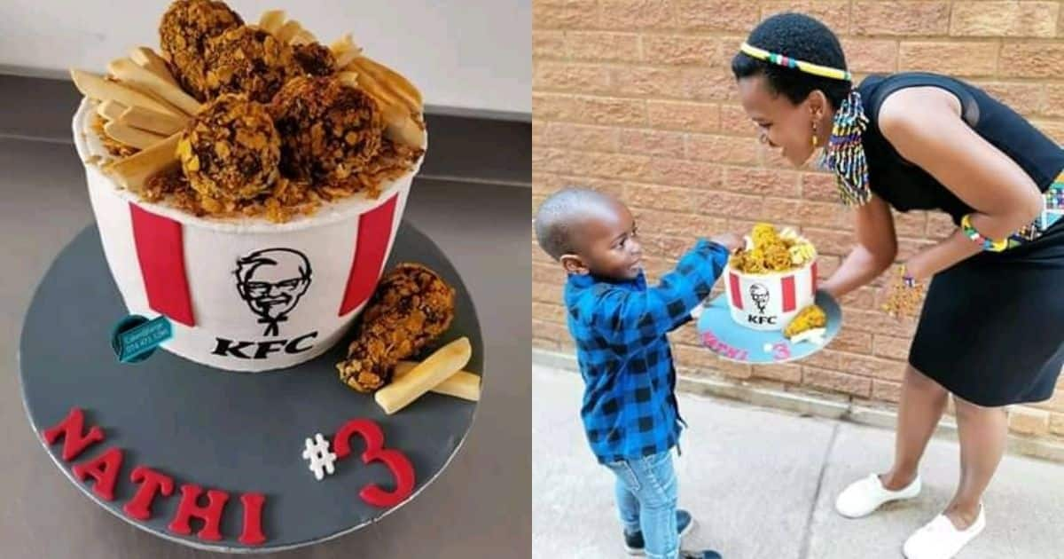 KFC bucket cake for... - Supermum Cakes on the Gold Coast | Facebook