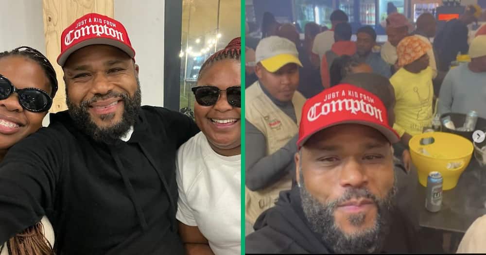 Anthony Anderson in SA