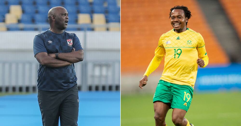 Pitso Mosimane, Percy Tau, Al Ahly, Brighton & Hove Albion, transfer