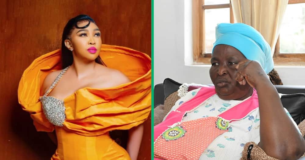 Ayanda Ncwane didn't invite her mother-in-law to her late husband's tombstone unveiling