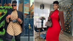 DJ Lamiez Holworthy drops 4 pics showing flat tummy almost 2 months after giving birth, SA in awe: "You're so beautiful"