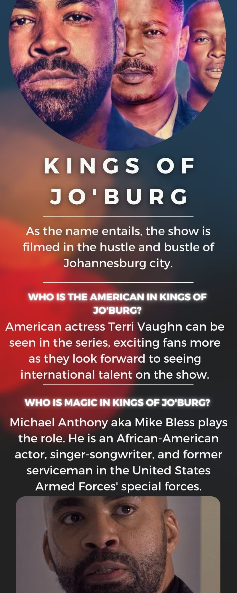 Kings of Jo'burg cast, trailer, plot summary, full story, episodes, theme song