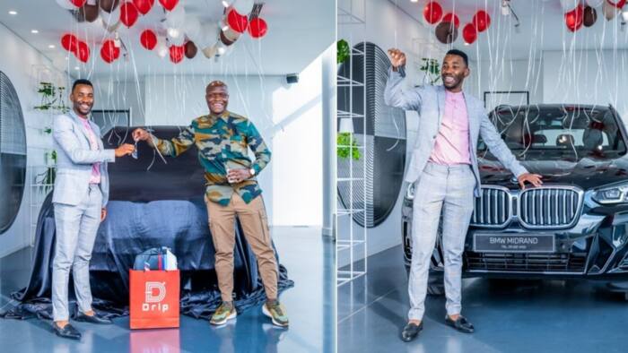 Level up: Boss praises youngster who bought first car, Mzansi elated