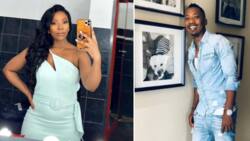 'Young, Famous & African' star Andile Ncube & Pearl Modiadie spark dating rumours after cosy date