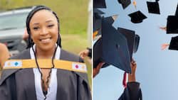 Stunning proud woman shows off National Diploma certificate in civil engineering from Mangosuthu University of Technology, followers swoon