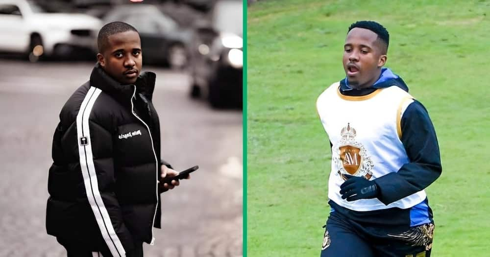 Andile Mpisane Breaks a Sweat in Intense Training Session, SA Reacts ...