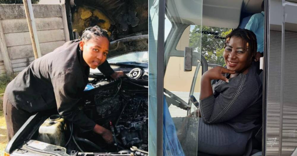 Women's Month, women doing men's jobs Women's Month, women doing men's jobs