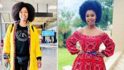 Zahara stuns in purple two-piece while promoting self-love, Mzansi shares mixed reactions: "Ikhona into eoff"