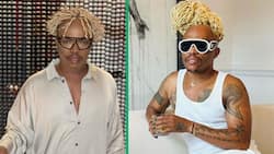 Somizi Mhlongo gets serious about fashion classes in new clip, SA inspired: "Forever an inspiration"