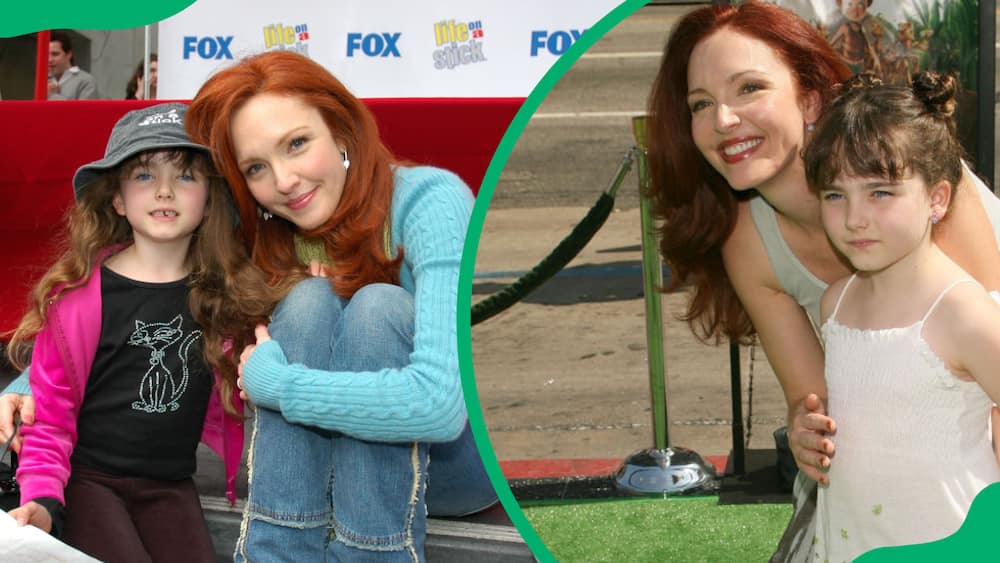 Actress Amy Yasbeck and Stella Ritter (now Noah Lee)