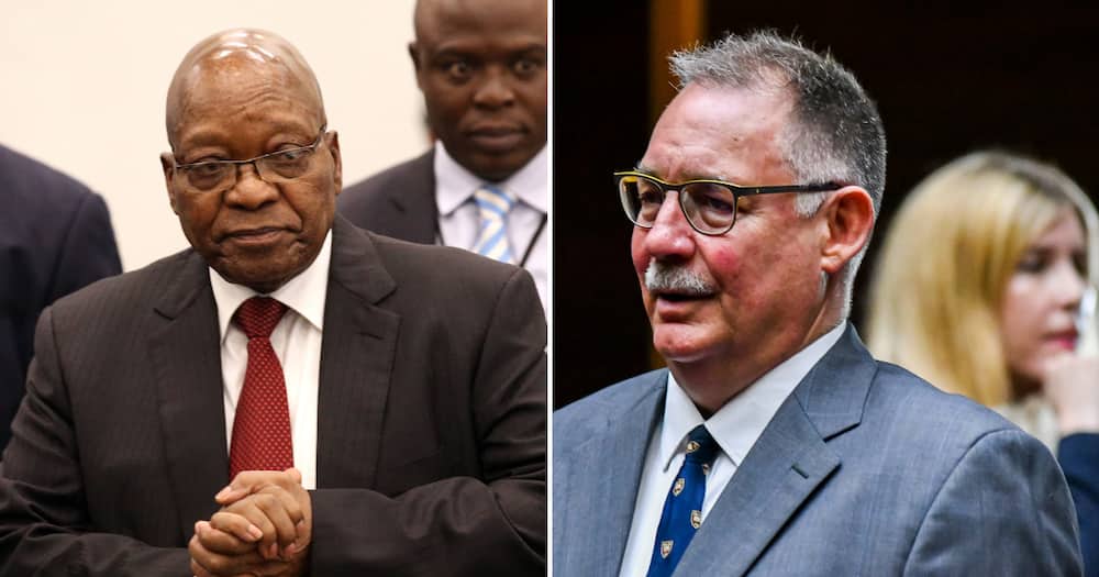 Jacob Zuma wants Billy Downer removed from his arms deal case