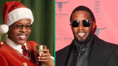 Mzansi jokes about Diddy following Nasty C on Instagram in old tweet: "He was almost a victim"