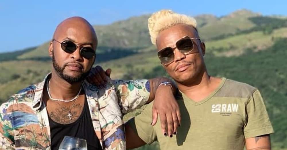 Somizi and Vusi Nova fight over who gets the main room in luxurious hotel