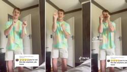 Mrs Bullock's adorable husband steels Mzansi hearts on TikTok with modest dance moves: “At least he tried”