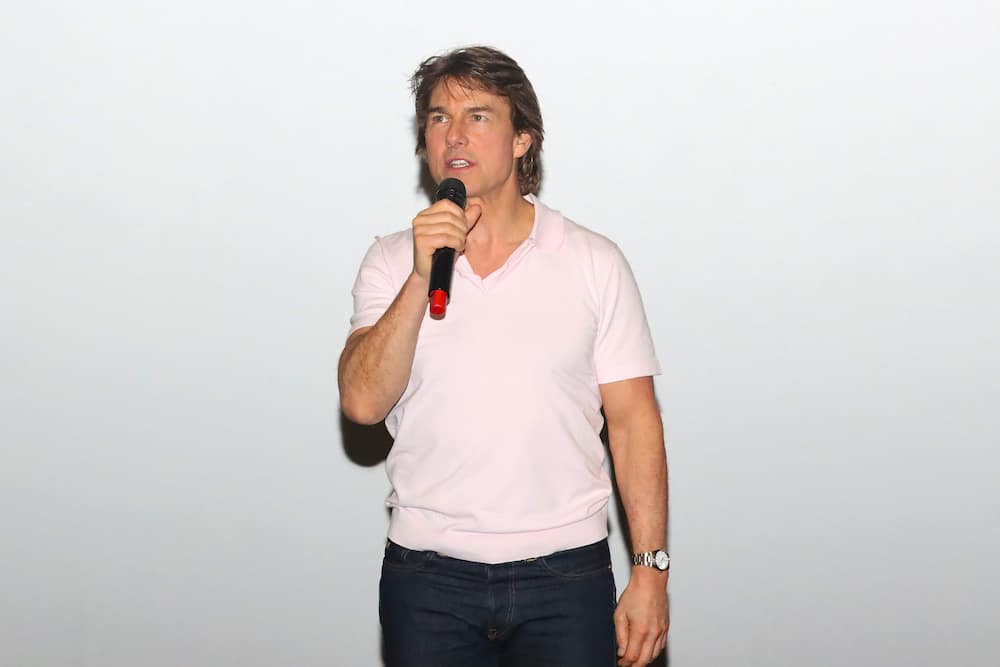 Tom Cruise makes a surprise theatre appearance to celebrate Mission: Impossible