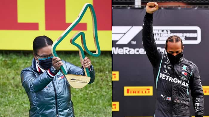 Meet Stephanie Travers – 1st black woman to grace an F1 podium