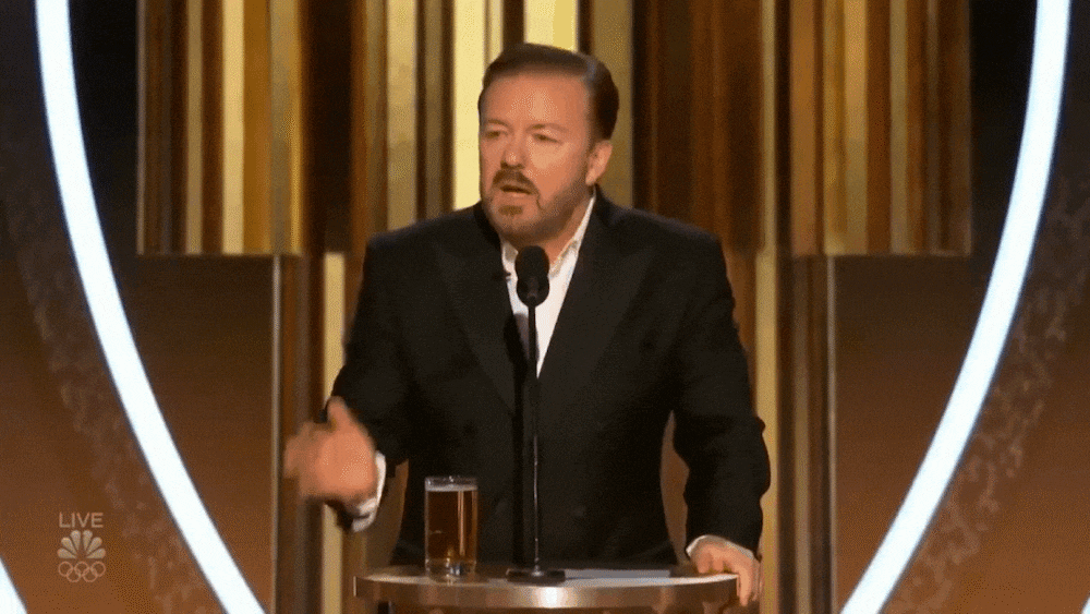 Ricky Gervais gif