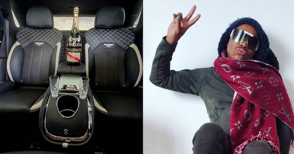 Somizi hit 4 million followers on Instagram, "Its been an amazing journey"