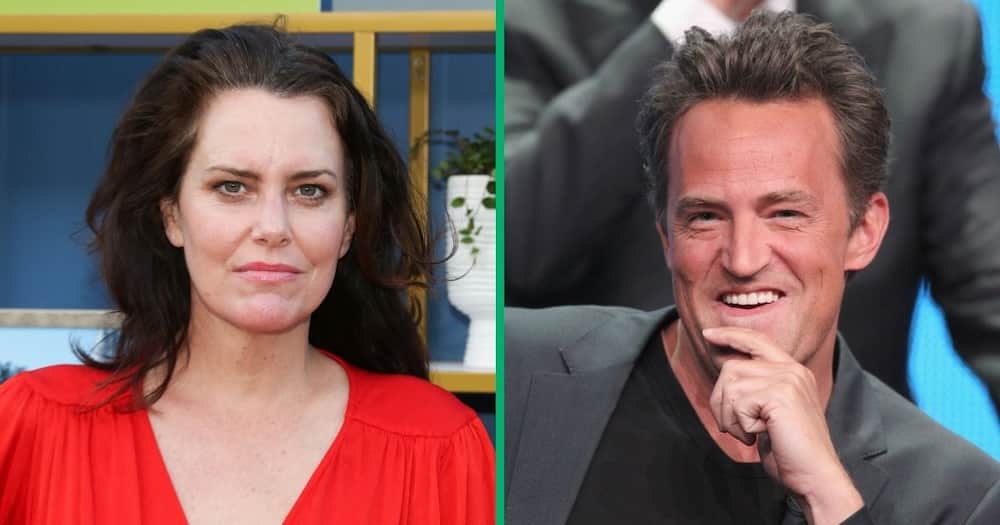 Actress Ione Skye attending 13th Annual Young Literati Toast at City Market Social House in Los Angeles and Matthew Perry speaking onstage at 'Go On' panel during day 4 of the NBCUniversal portion of the 2012 Summer TCA Tour.