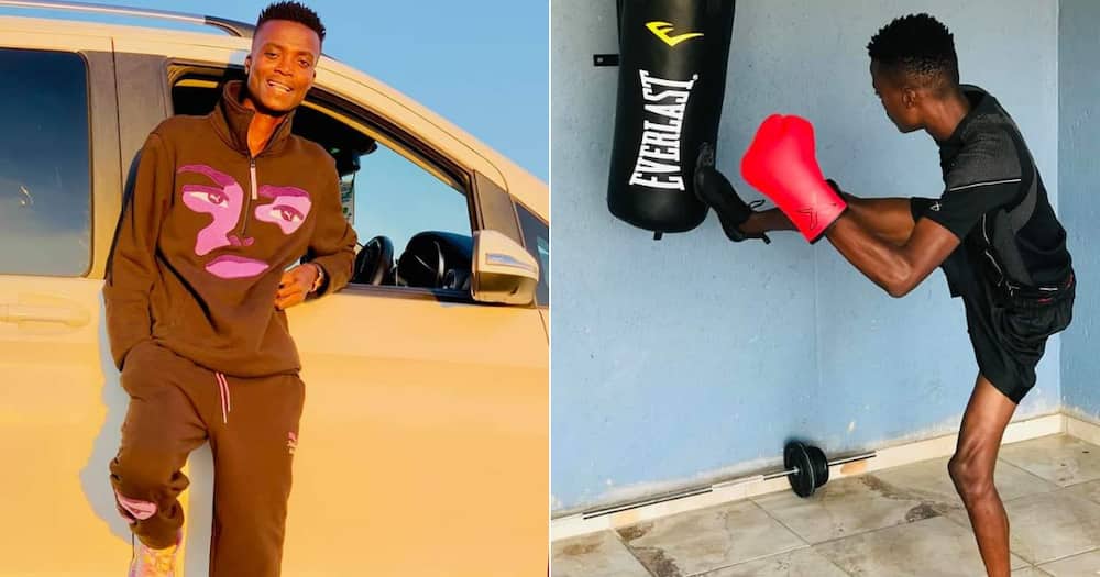 King Monada is gearing up to fight Big Zulu and shares hilarious training footage