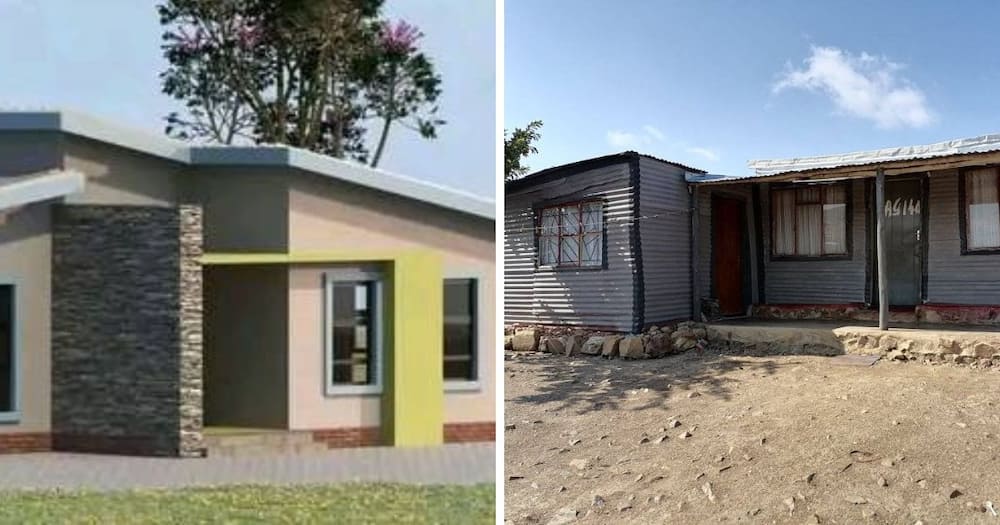 Veronica Thandeka shows dream house versus shack