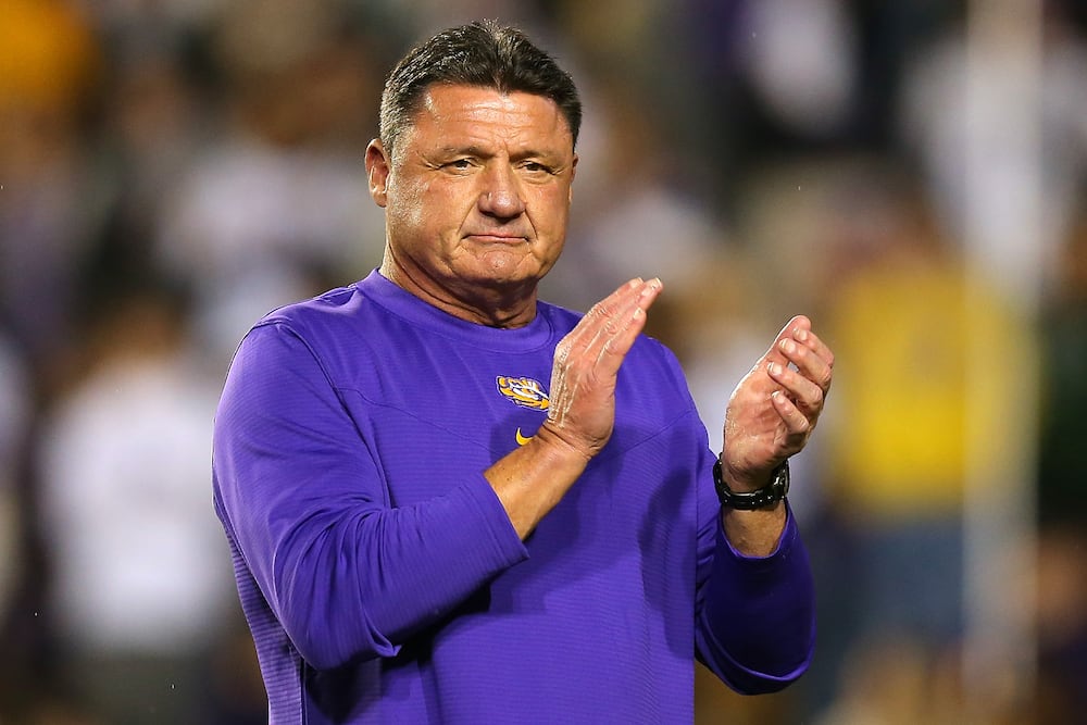 Coach Ed Orgeron Files for Divorce from Wife: Report