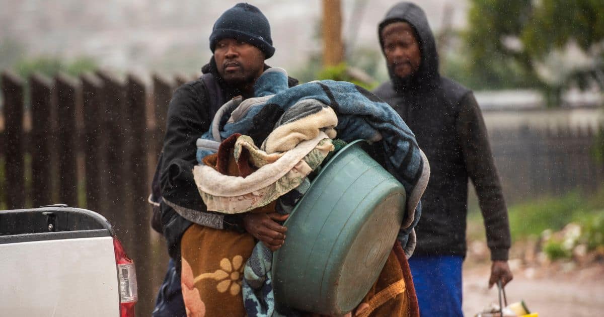 Group Of KZN Flood Victims Spend The Night On The Streets After Being ...