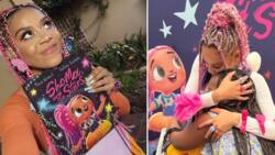 Sho Madjozi's pink braids: Mom of 6 complains about paying huge bucks for her daughters to get the trendy hairstyle for Christmas, post sparks funny debate among mothers