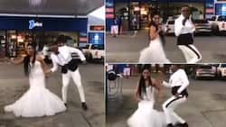 Couple thrills SA with dance at petrol station: “A delight to watch”