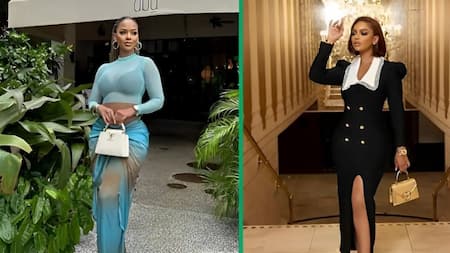 Inside Mihlali Ndamase's Los Angeles vacation attending the Fenty Beauty launch