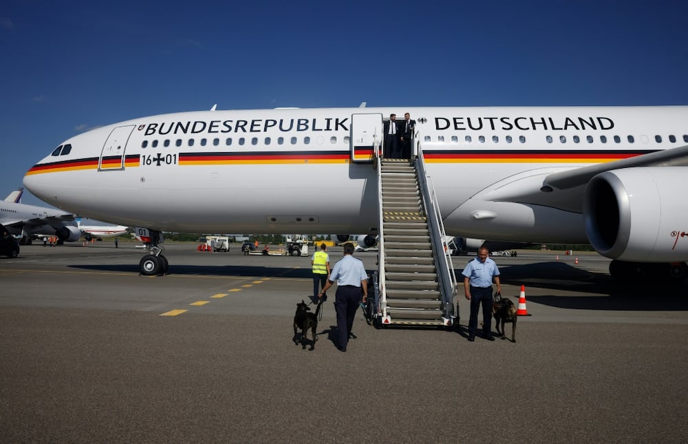 The mishap revived debate about the German government's ageing planes, with media dubbing the latest incident a 'fiasco'