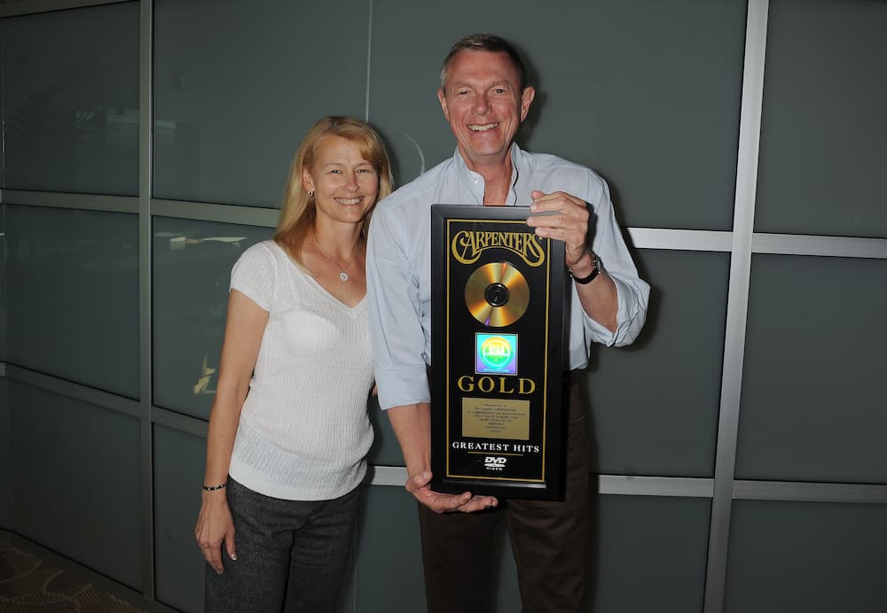 Richard and his wife Mary during the Gold DVD Presentation of The Carpenters - Gold: Greatest Hits at Universal Music Enterprises in May 2011 in Santa Monica.