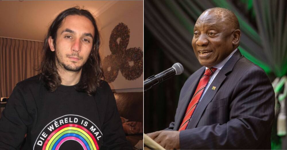 The Kiffness, Cyril Ramaphosa, iPad, viral video, Twitter reactions, Twitter video, dance remix