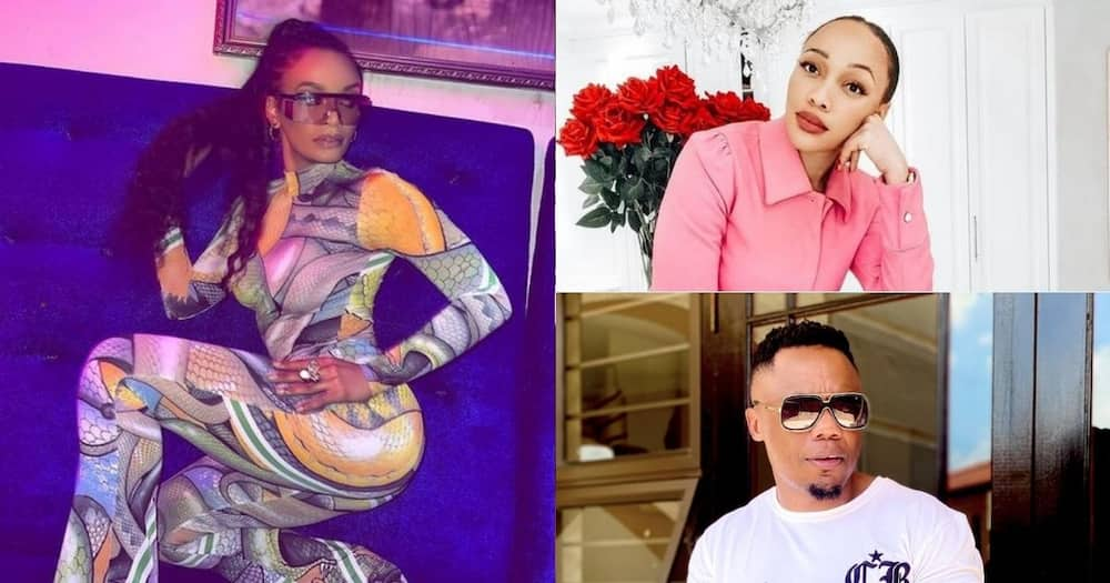 Pearl Thusi, DJ Tira, Arthur Mafokate, Thando Thabethe, voting selfies