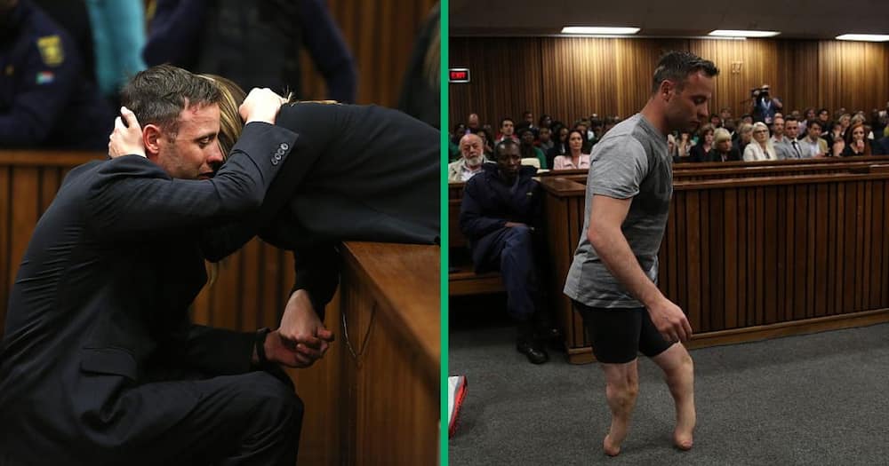 Oscar Pistorius in court for Reeva Steenkamp's murder