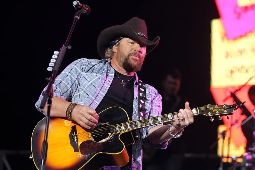 Musician Toby Keith performs on stage