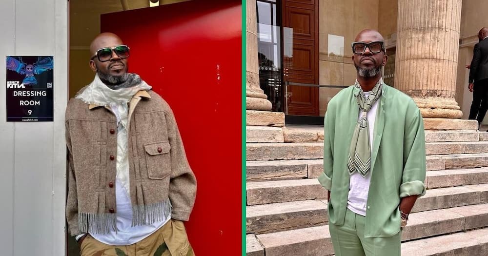 Black Coffee attended the State of the Nation Address