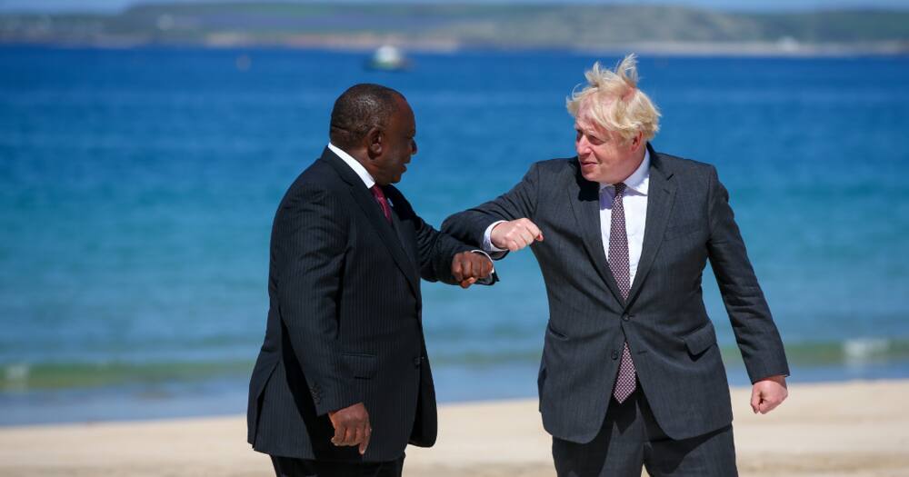 Boris Johnson, Cyril Ramaphosa, Red list, UK, South Africa, Quarantine, Covid 19, Coronavirus