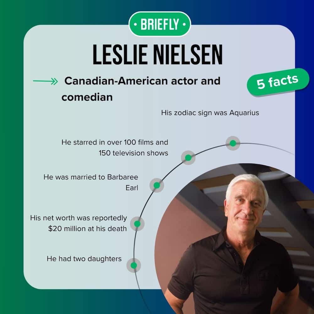 Leslie Nielsen's facts
