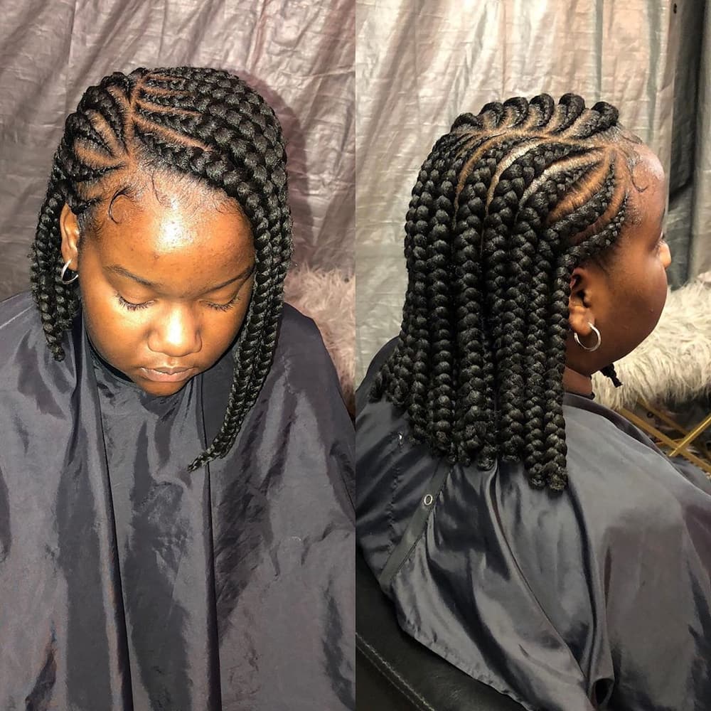 Hottest Short Bob Braids Hairstyle Ideas For Ladies, African Bob Styles