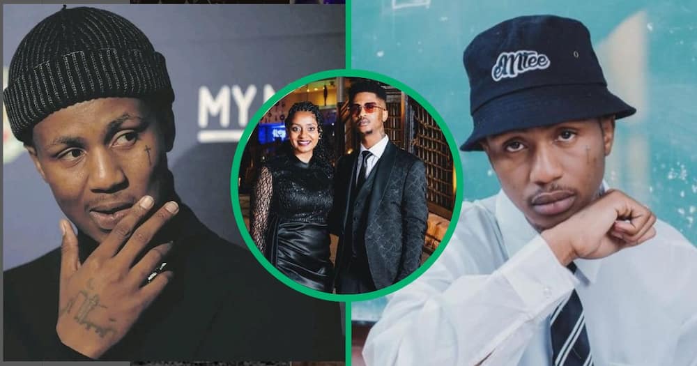 Rapper Emtee the Hustla spoke to L-Tido on his podcast about the relationship with his baby mama Nicole Chinsamy.