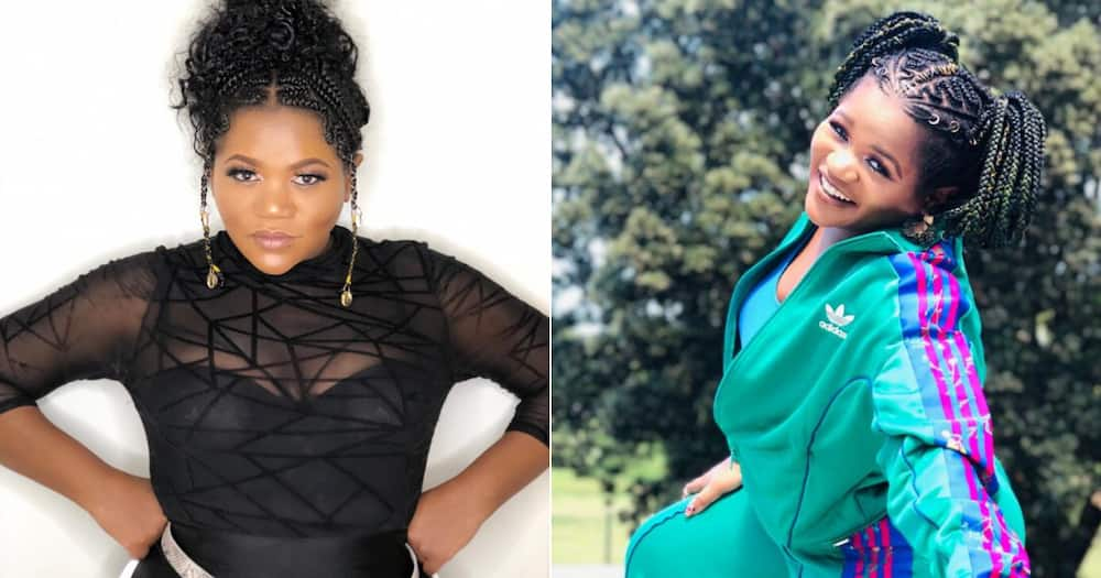 Haibo: Busisiwa shoots shot at her "crush" Kabza De Small