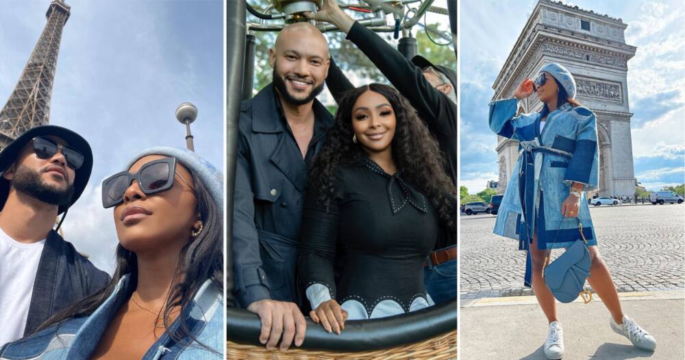 Boity, Paris, Eifel Tower, Celebrity, reactions, Instagram